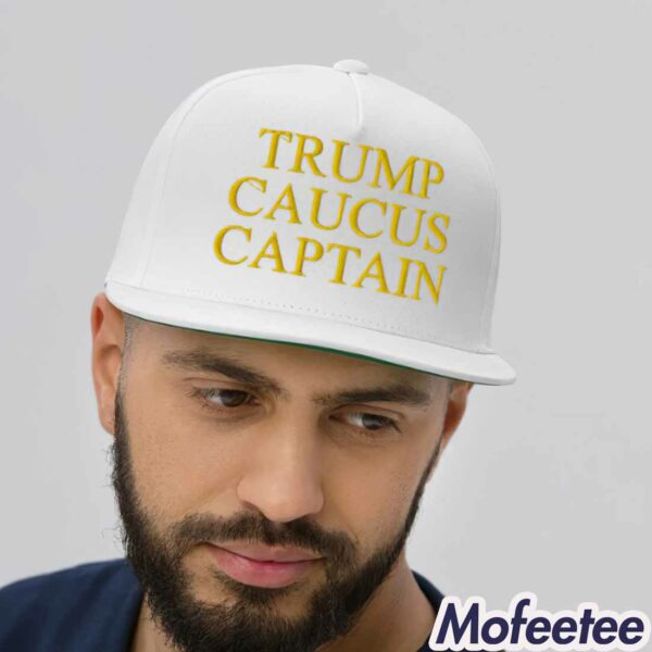 Trump Caucus Captain Hat Cap