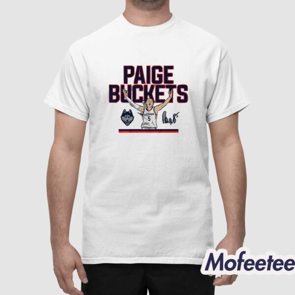 Uconn Paige Bueckers Buckets Shirt