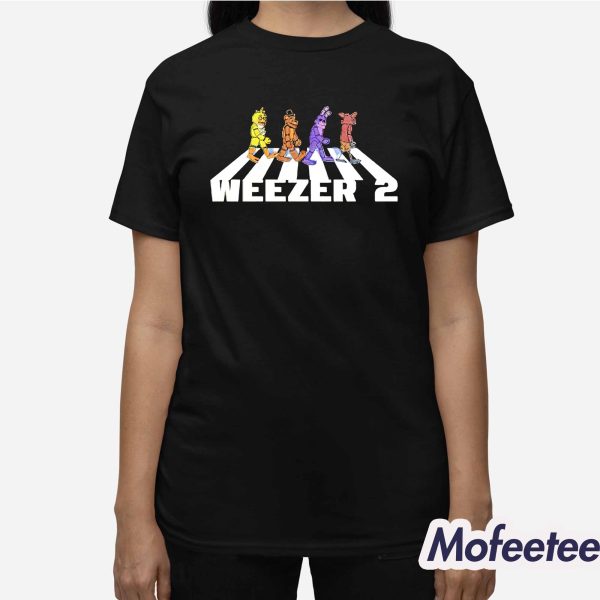 Weezer 2 Fnaf Animatronics Shirt