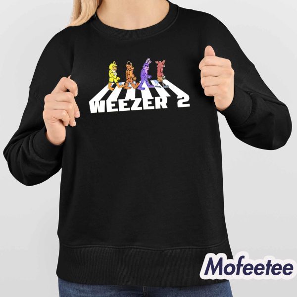 Weezer 2 Fnaf Animatronics Shirt