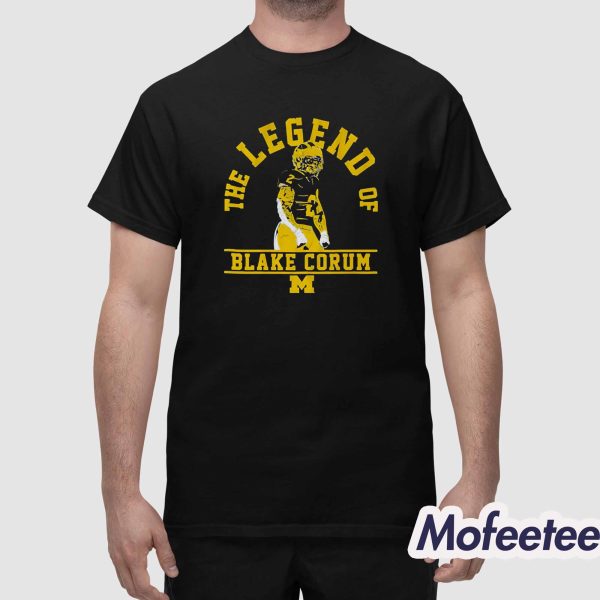 Wolverines The Legend Of Blake Corum Shirt