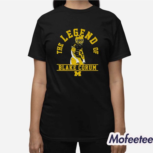 Wolverines The Legend Of Blake Corum Shirt
