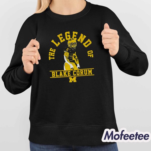 Wolverines The Legend Of Blake Corum Shirt