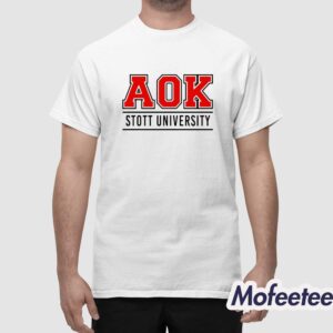 Bella Stottlover Aok Stott University Shirt 1