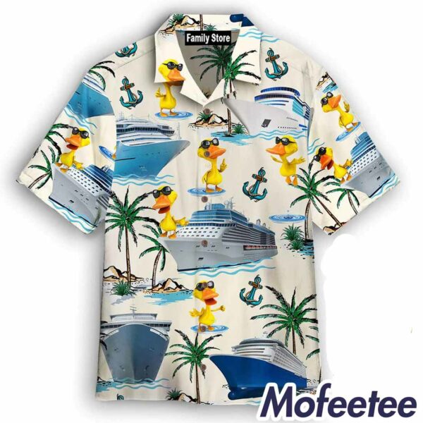 Cruising Duck Custom Hawaiian Shirt