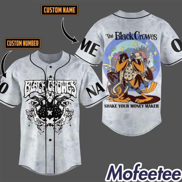 Custom The Black Crowes Shake Your Money Maker Jersey