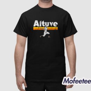 Jose Altuve Slugger Swing Shirt 1