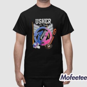 Las Vegas Usher Super Bowl Shirt 1