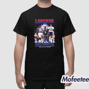 Legends Patriots Thank You For The Memories Shirt 1