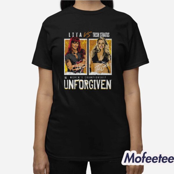 Lita Vs Trish Stratus Women’s Champions Unforgiven Shirt