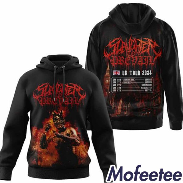 Slaughter To Prevail UK Tour 2024 Hoodie
