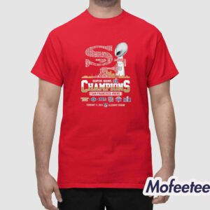 Super Bowl Champions 49ers Shirt 1