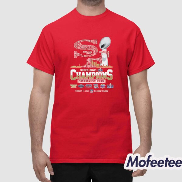 Super Bowl Champions 49ers Shirt