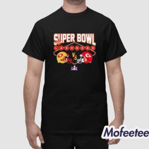 Super Bowl Las Vegas 2024 49ers Vs Chiefs LVIII Shirt 1