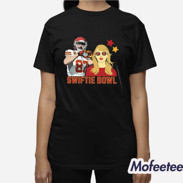 Swiftie Bowl Travis Kelce Super Bowl Chiefs Inspired Tayvis Sb LVIII Shirt