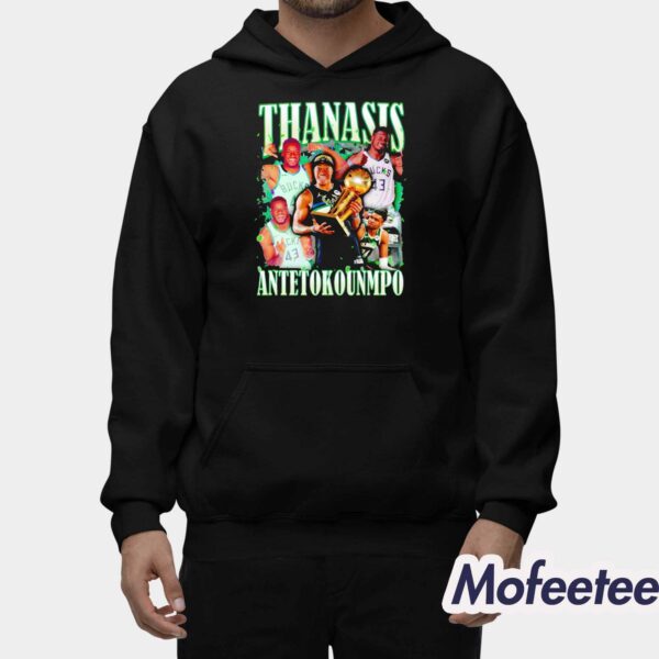 Thanasis Antetokounmpo Bucks Shirt