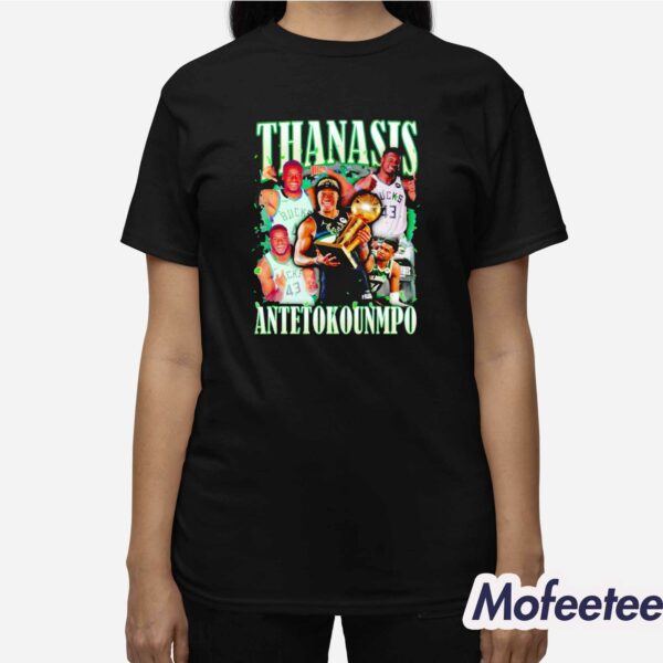 Thanasis Antetokounmpo Bucks Shirt