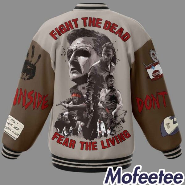 The Walking Dead Fight The Dead Fear The Living Jacket