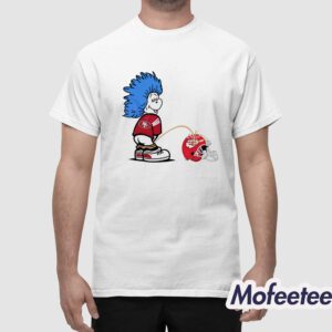 Thing One 49ers Piss On Chiefs Helmet Shirt 1