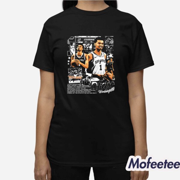 Victor Wembanyama San Antonio Spurs Graphic Shirt