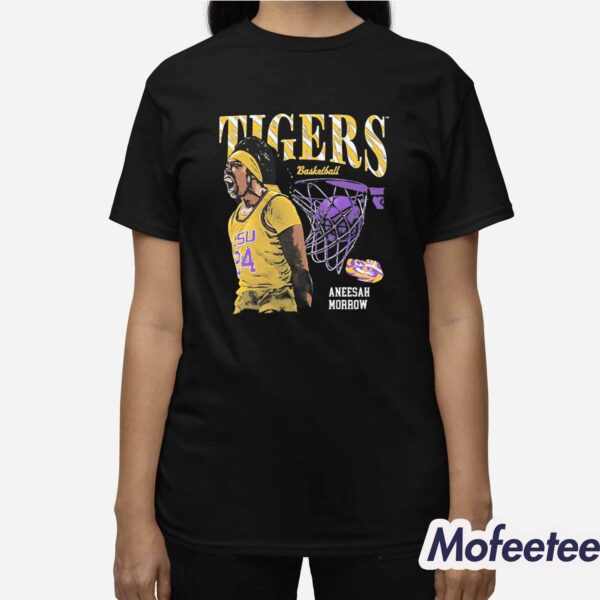 Aneesah Morrow LSU Tigers Basketball Shirt