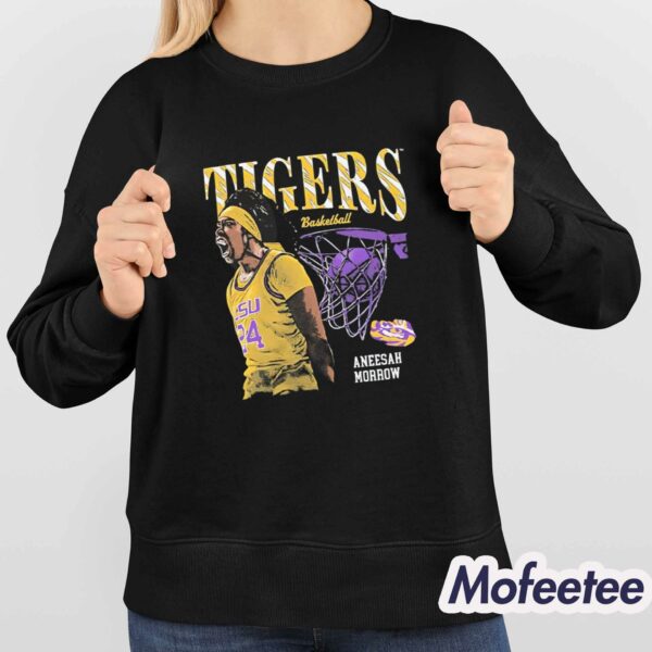 Aneesah Morrow LSU Tigers Basketball Shirt