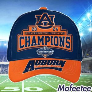 Auburn Basketball SEC Champions 2024 Hat 1