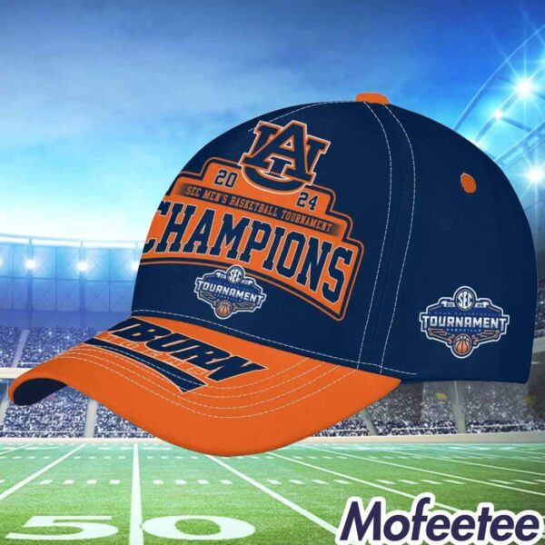 Auburn Basketball SEC Champions 2024 Hat