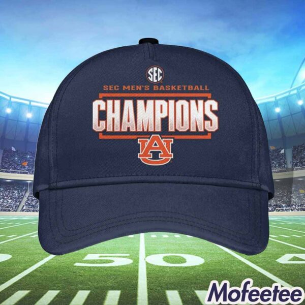 Auburn Men’s Basketball 2024 SEC Champions Hat
