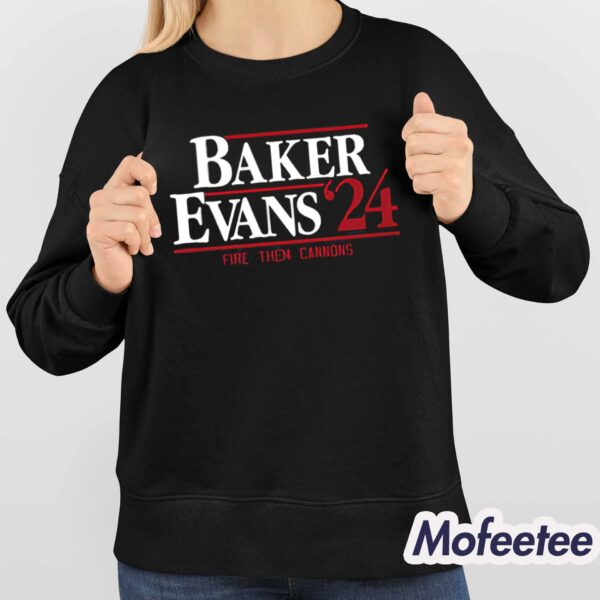 Baker Evans ’24 Fire Them Cannons Shirt