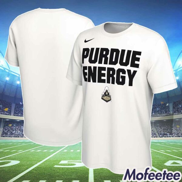 Boilermakers 2024 On-Court Bench Energy Shirt