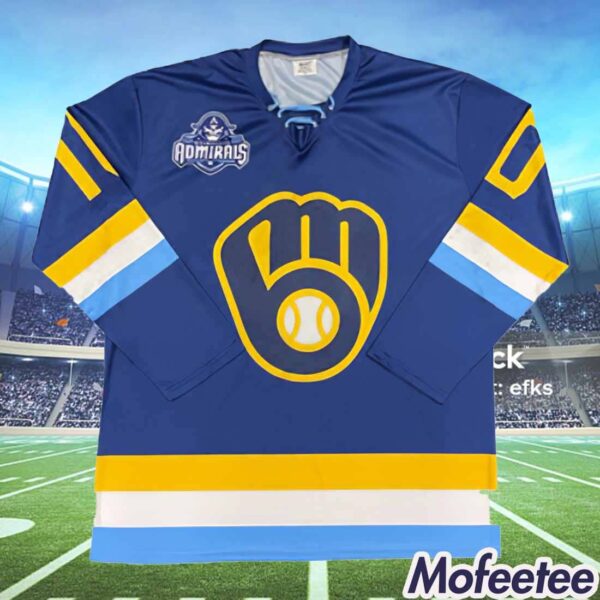 Brewers Sal Frelick Hockey Jersey Theme Night 2024 Giveaway