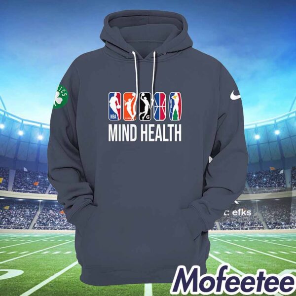 Celtics Basketball Mind Health Hoodie