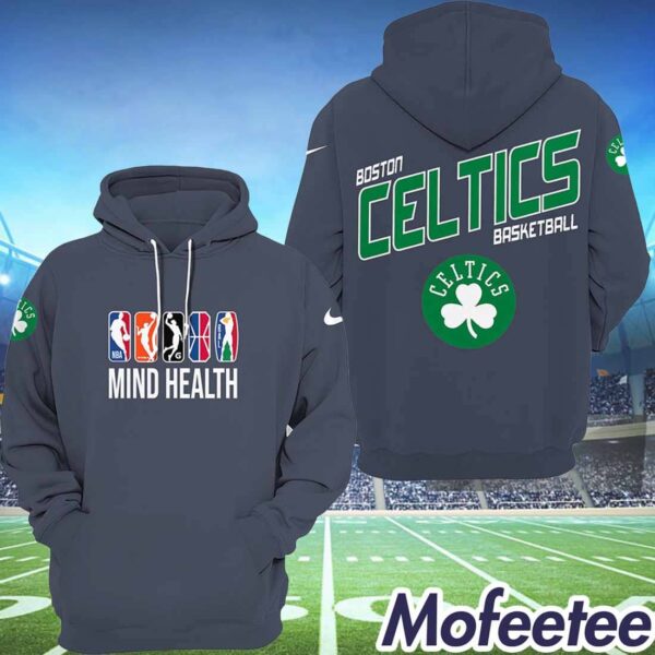 Celtics Basketball Mind Health Hoodie