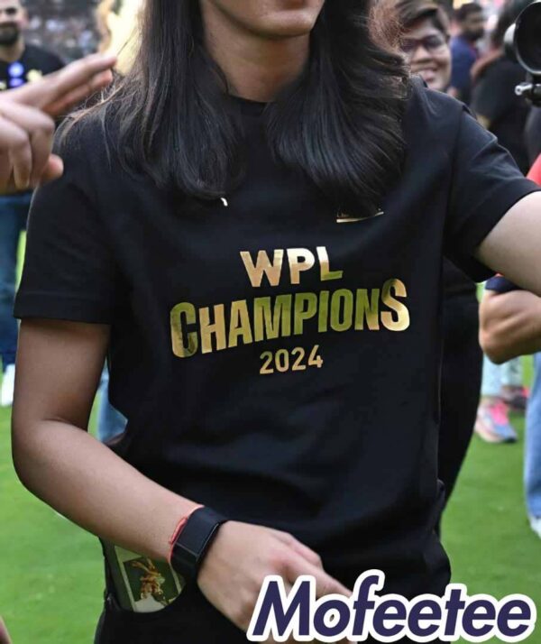 Challengers Bangalore WPL Champions 2024 Shirt