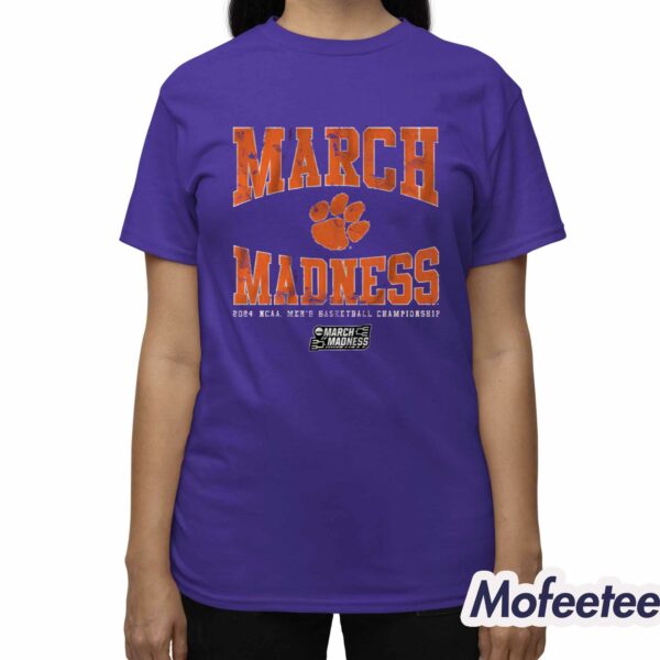 Clemson Men’s Basketball March Madness 2024 Shirt