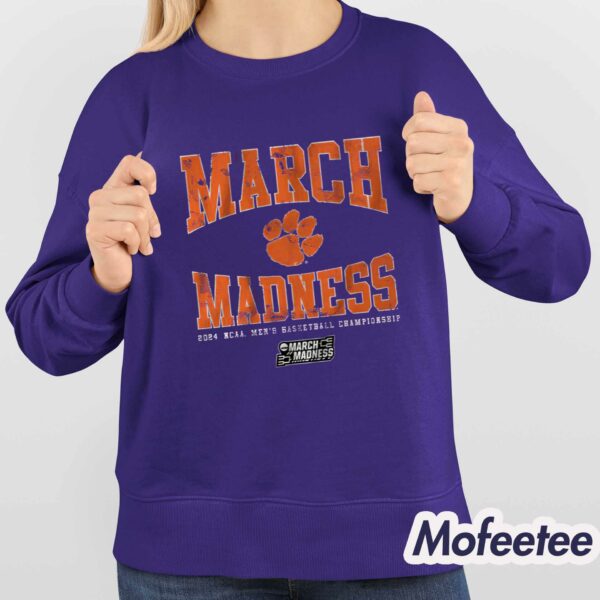 Clemson Men’s Basketball March Madness 2024 Shirt