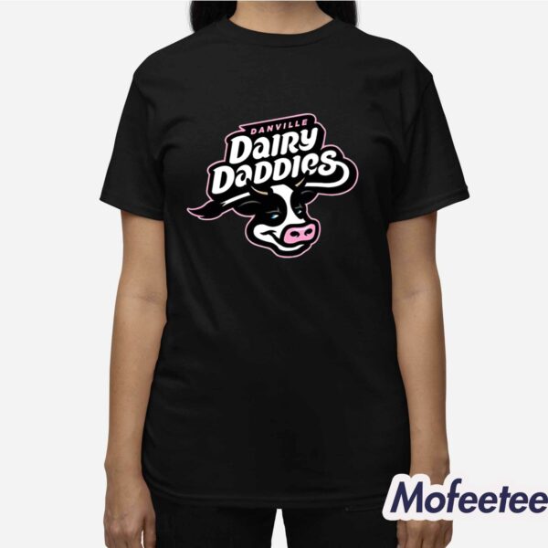 Danville Otterbots Danville Dairy Daddies Cow Shirt