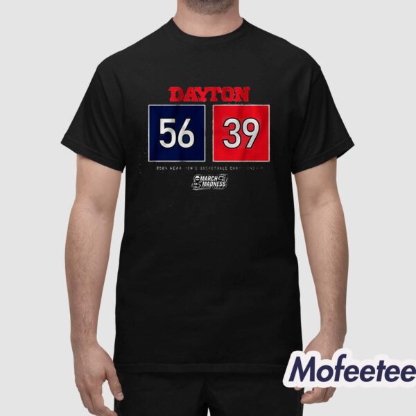 Dayton Basketball 56-39 Shirt
