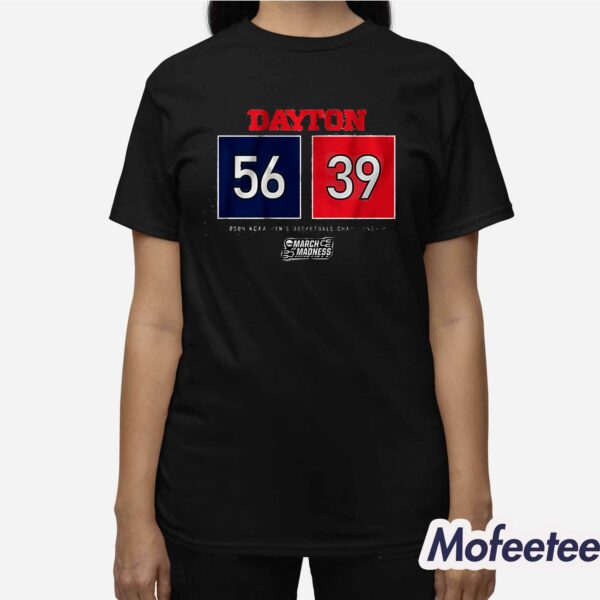Dayton Basketball 56-39 Shirt
