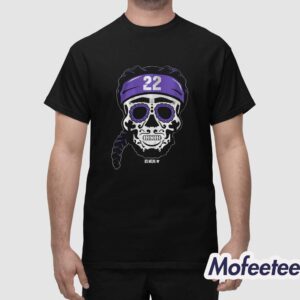 Derrick Henry Baltimore Ravens Sugar Skull Shirt 1
