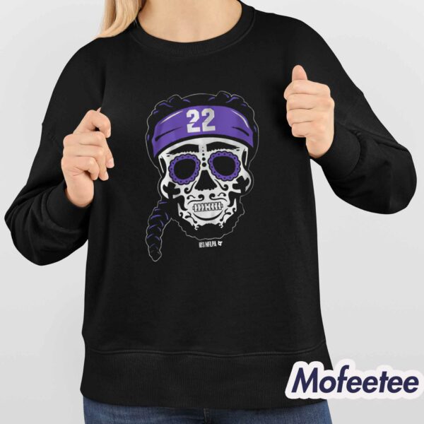 Derrick Henry Baltimore Ravens Sugar Skull Shirt