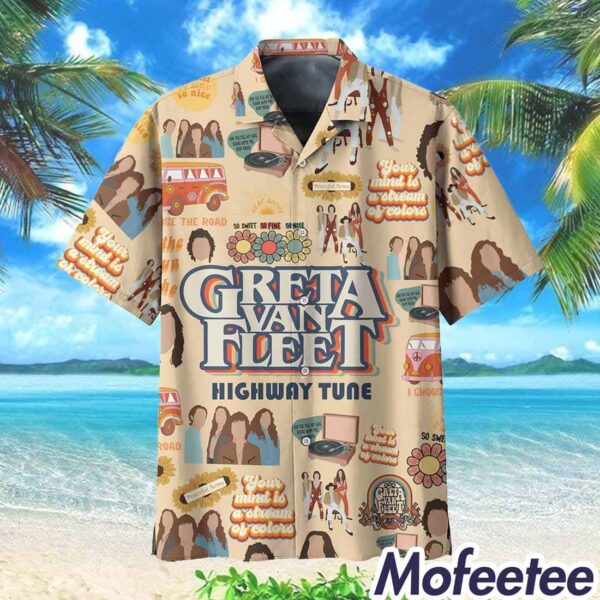 Greta Van Fleet Highway Tune Hawaiian Shirt