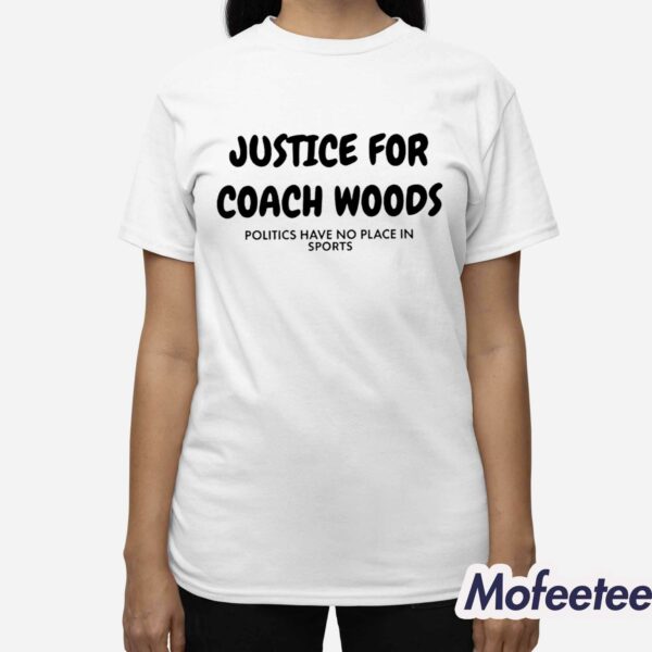 Justice For Coach Woods Shirt