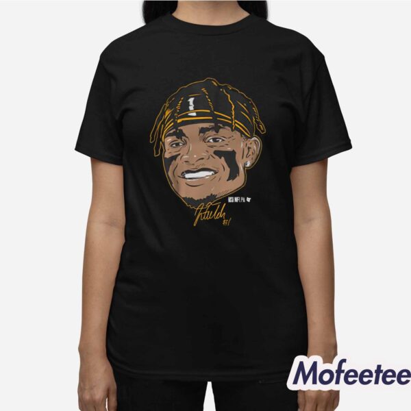 Justin Fields Pittsburgh Swag Head Shirt