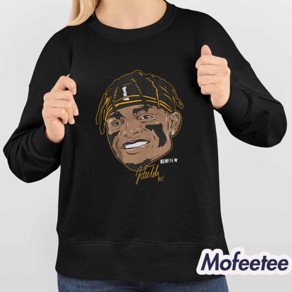 Justin Fields Pittsburgh Swag Head Shirt