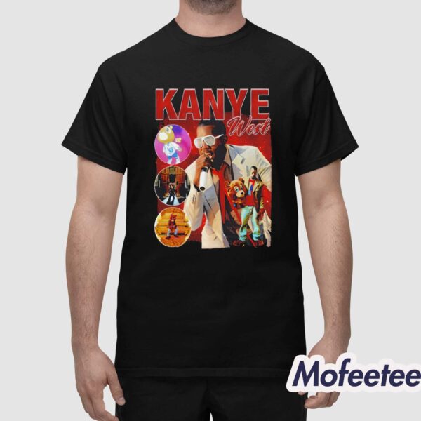 Kanye West Graduation Bear Portrait Vintage Shirt