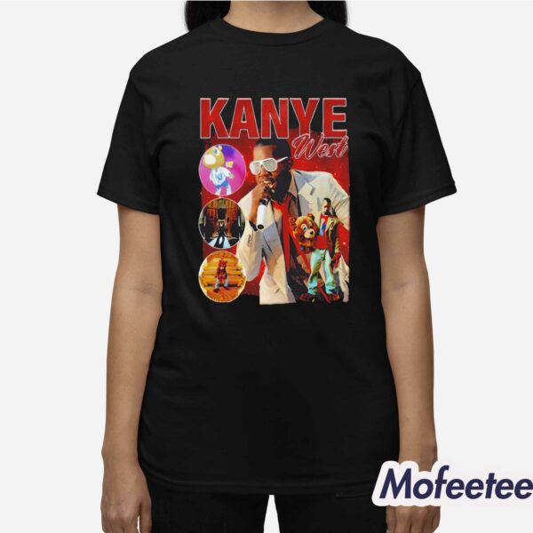 Kanye West Graduation Bear Portrait Vintage Shirt