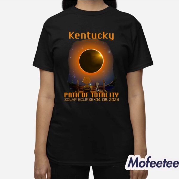 Kentucky Path Of Totality Solar Eclipse April 8st 2024 Shirt