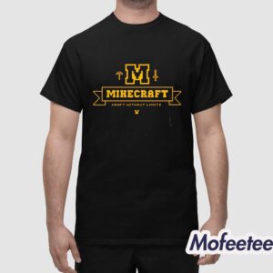 Minecraft Craft Without Limits Shirt 1